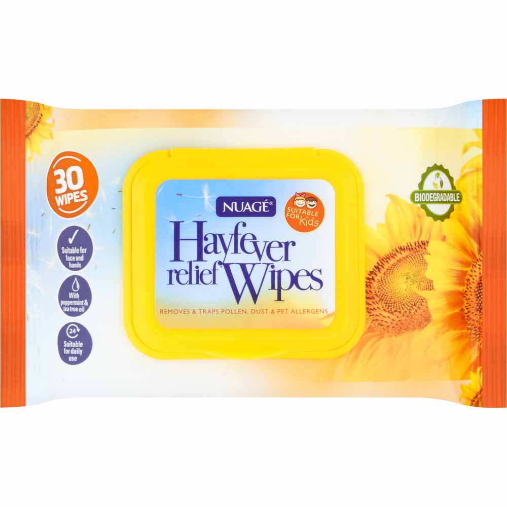 Nuage Hayfever Relief Wipes 30 Pack Image 1