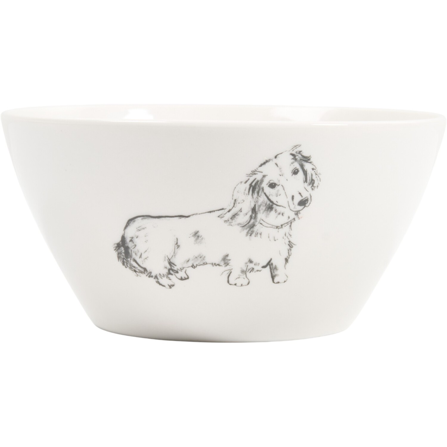 12 Piece Waggy Tails Dinnerware Set White Image 8