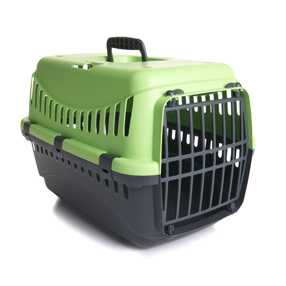 Single Wilko Small Pet Carrier in Assorted styles Image 3