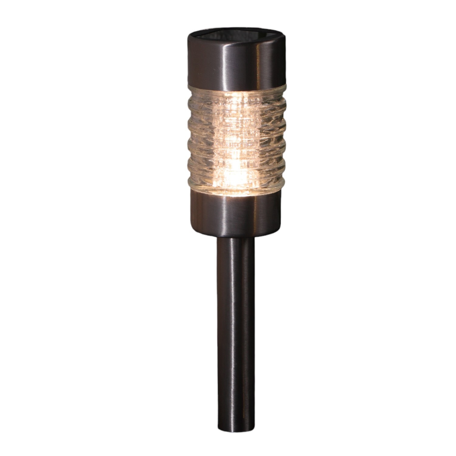 Pack of 4 Solar Mini Bollard Stake Lights Image 5