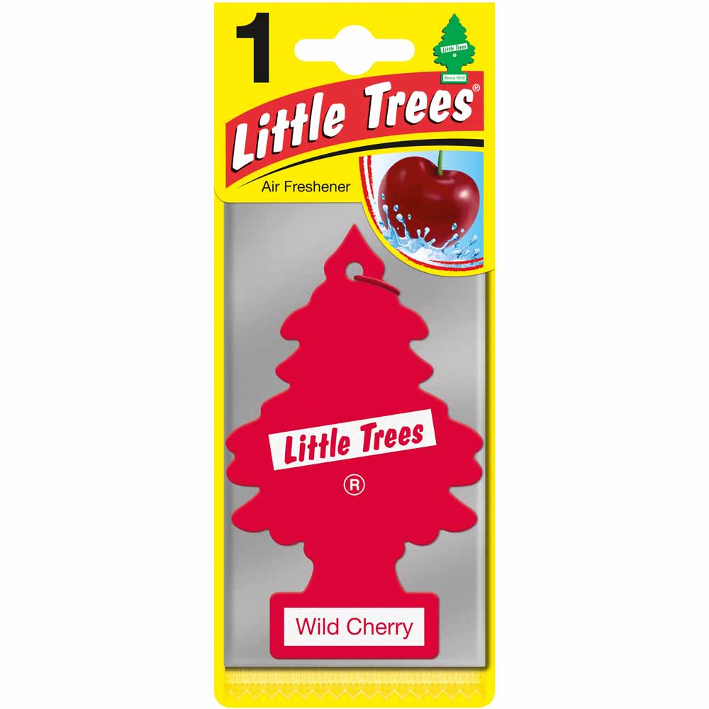 Little Trees Wild Cherry Car Air Freshener Image 1