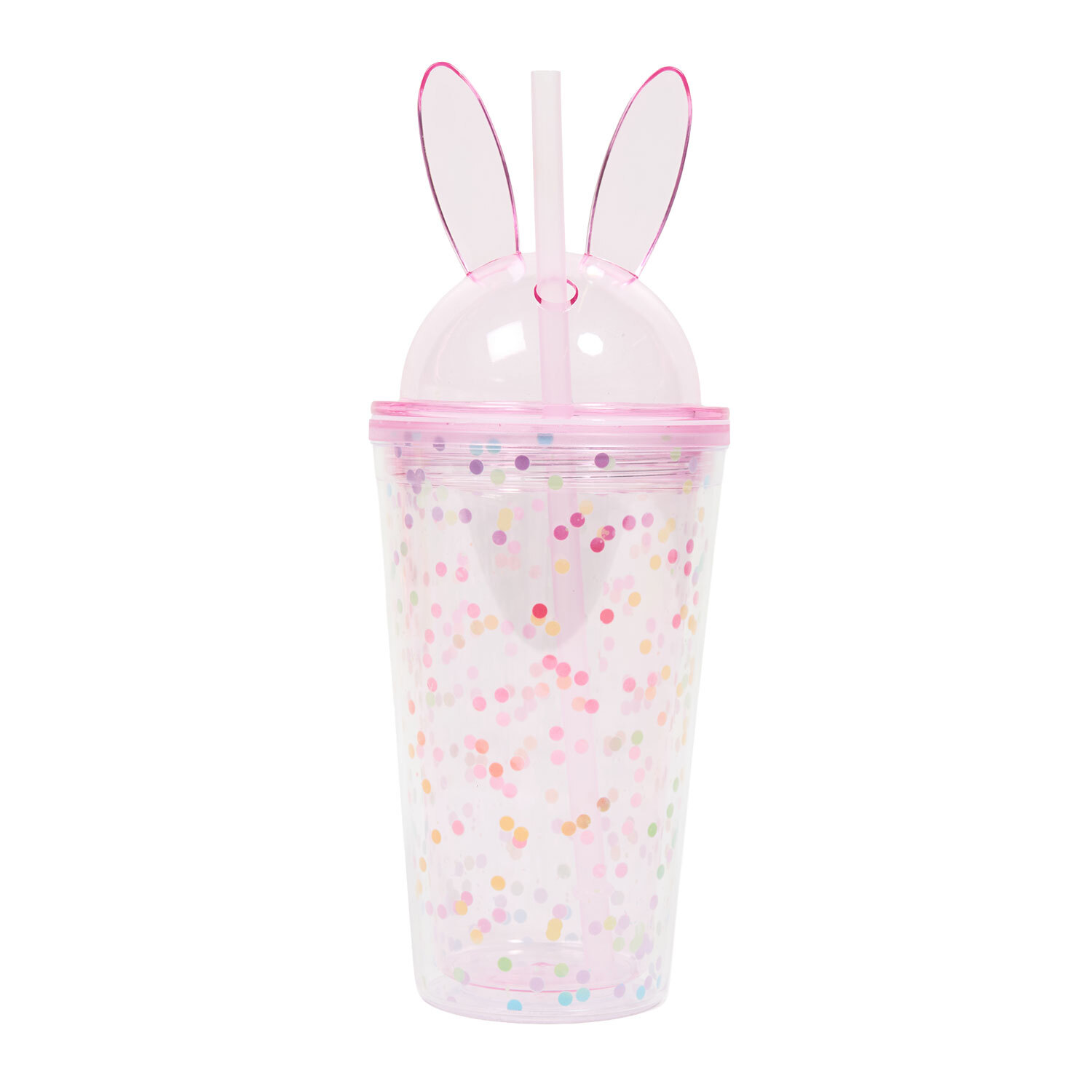 Bunny Shape Tumbler with Straw Image 4