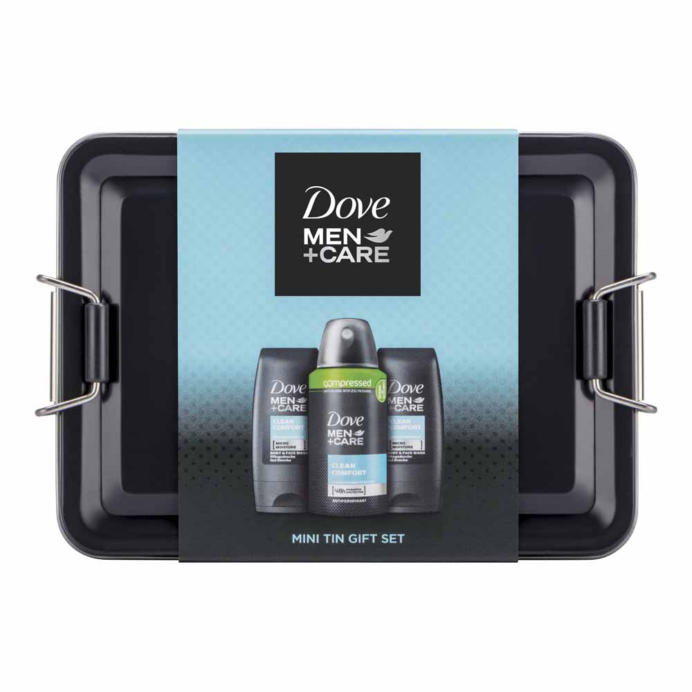 Dove Men+ Care Mini Tin Gift Set Image 1