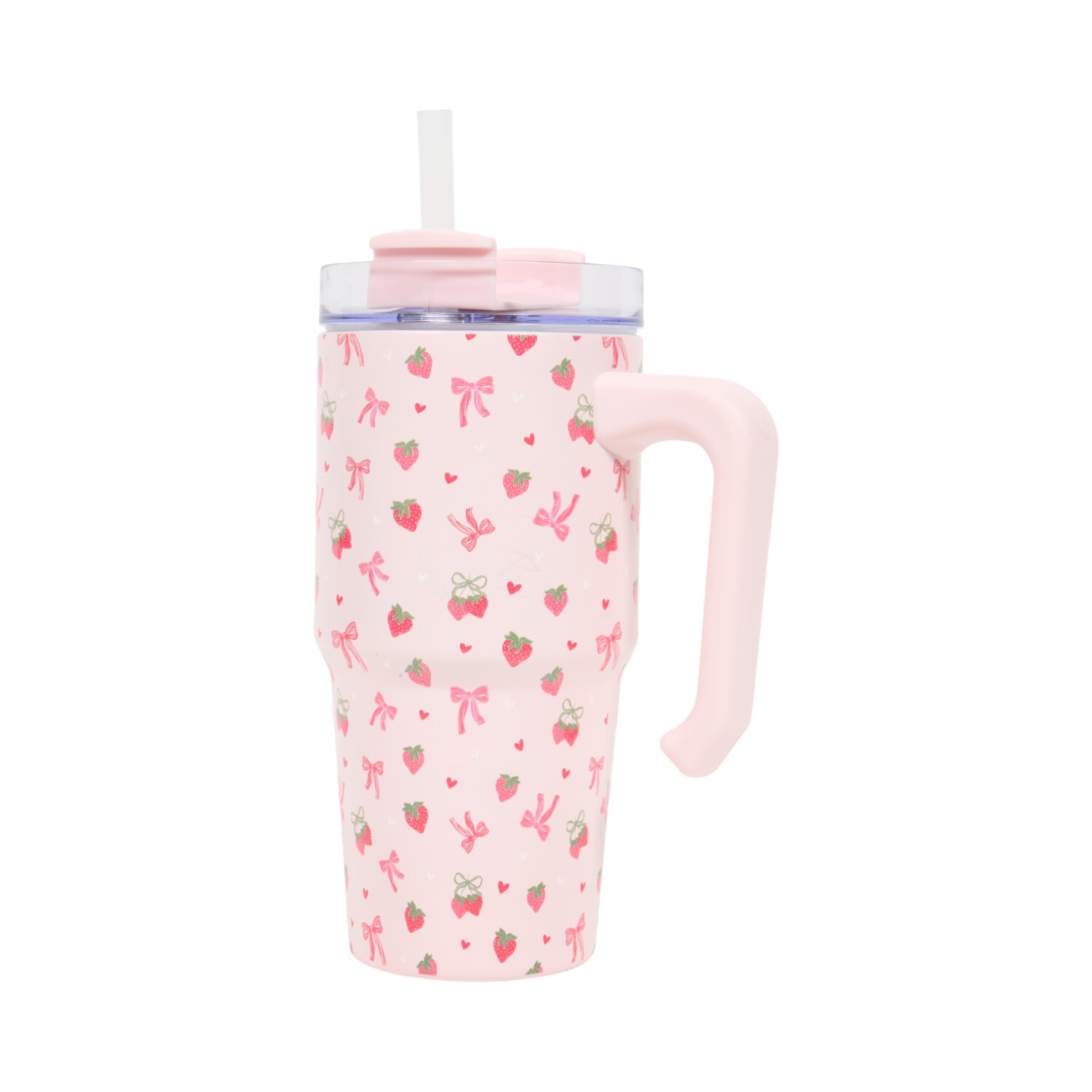 Nitro Berry Sweet Stainless Steel Vacuum Tumbler Pink Image 3