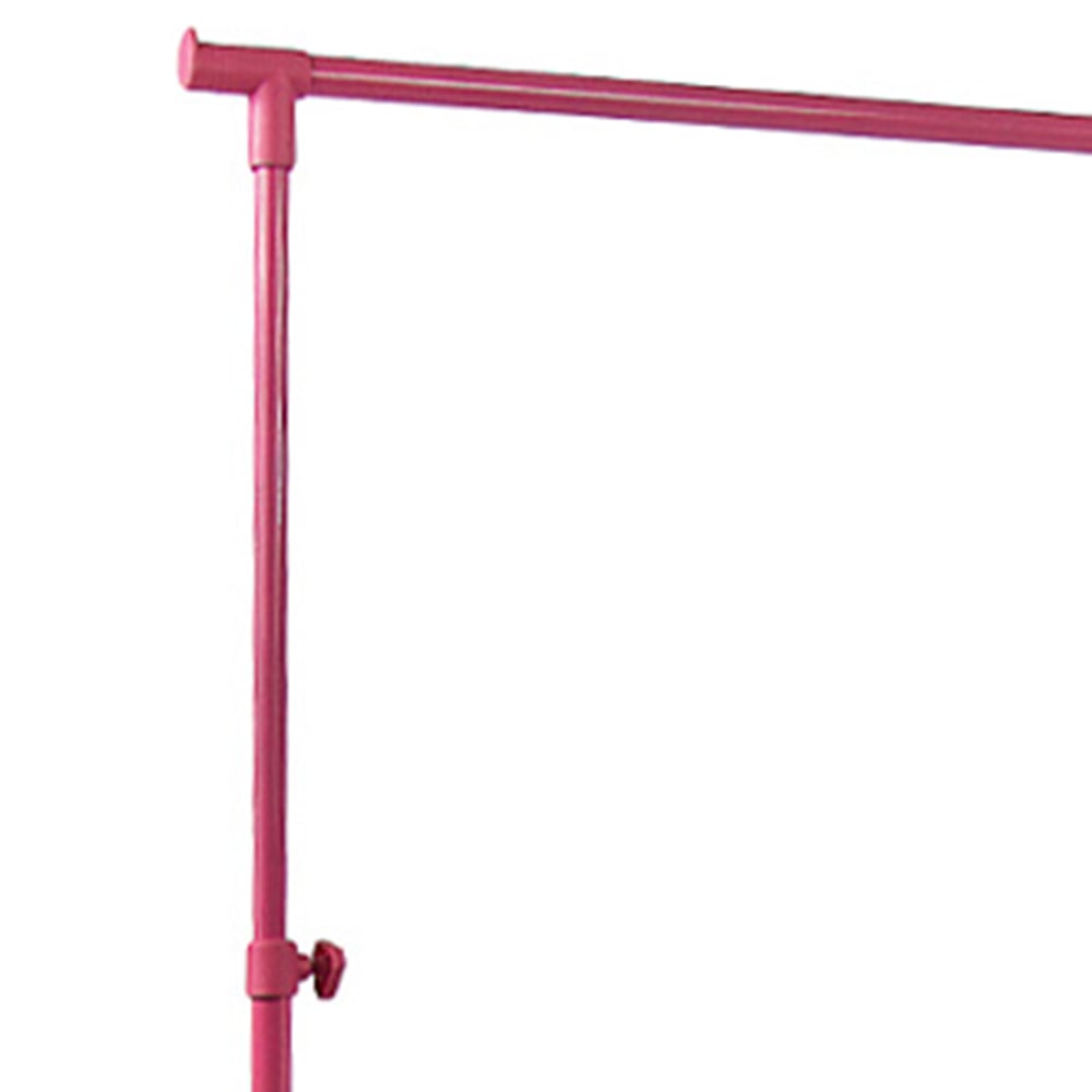 Home Vida Pink Single Garment Rack Image 2