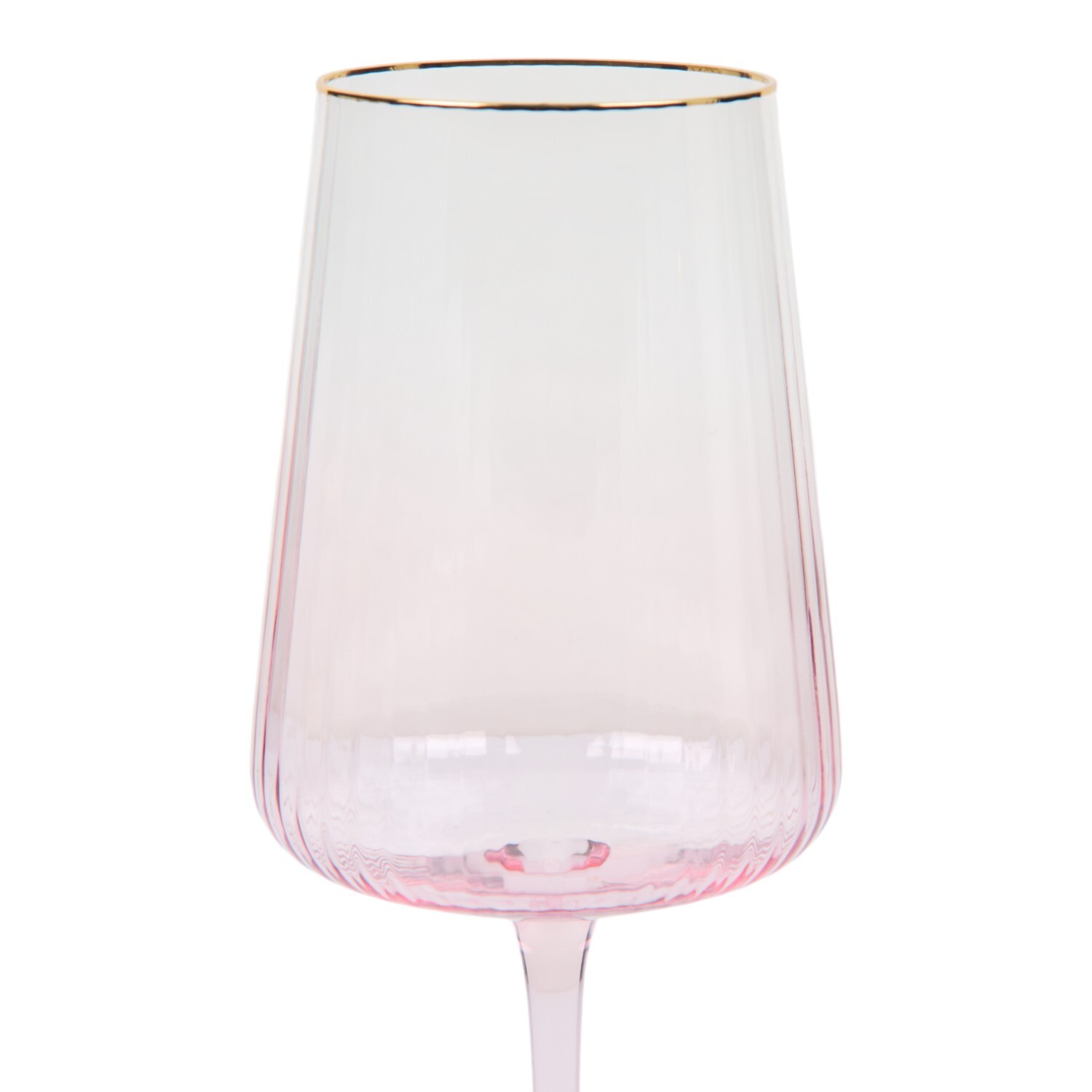 Ombre Wine Glass Pink Image 3