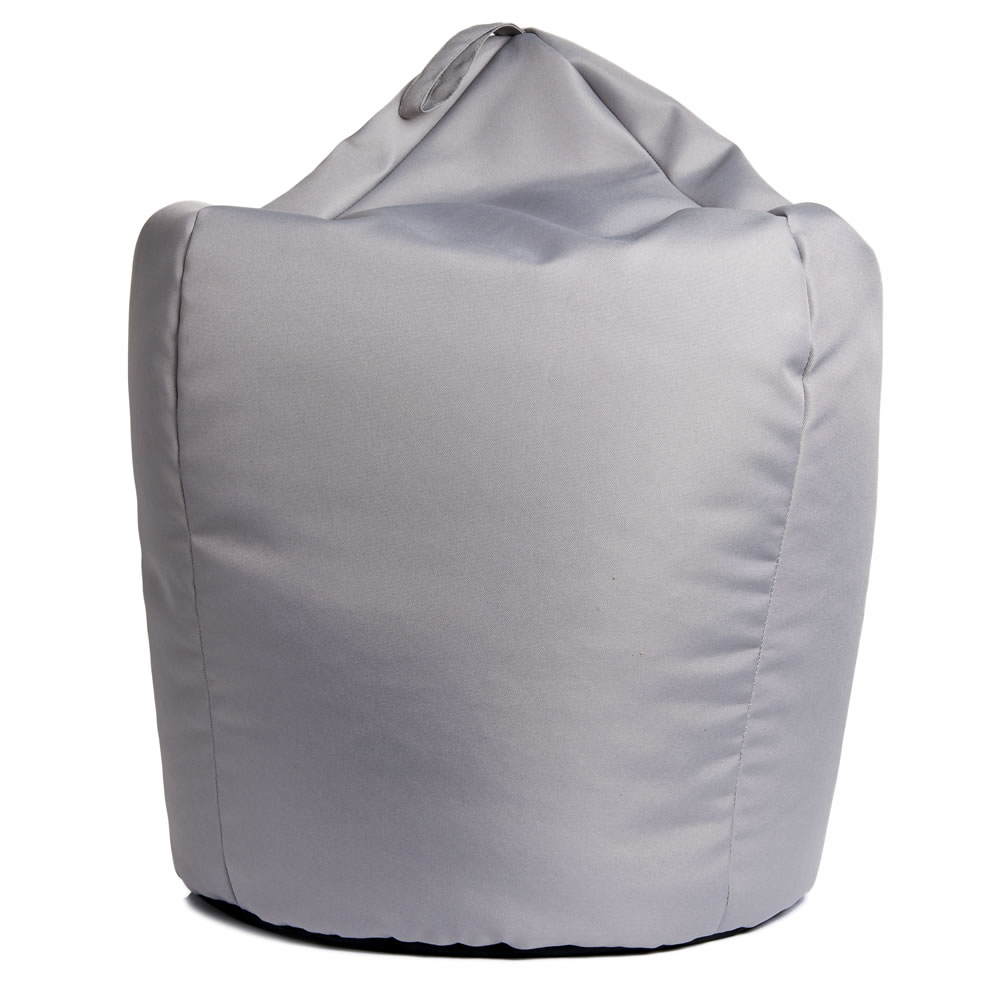 Wilko All Weather Grey Bean Bag Wilko