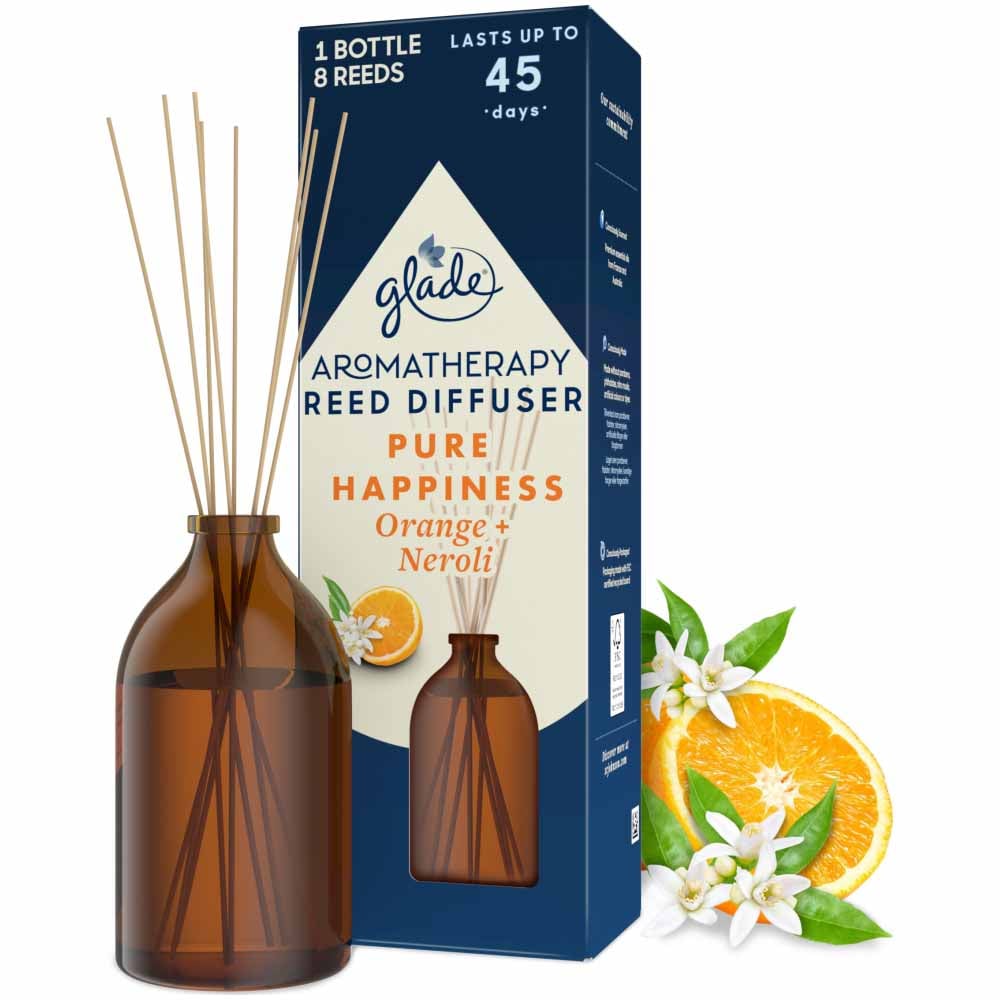 Glade Aromatherapy Reed Diffuser Pure Happiness 80ml Image 2