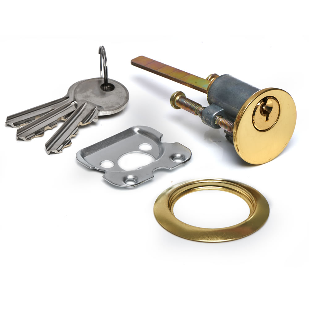 Wilko Brass Replacement Door Lock Cylinder Image