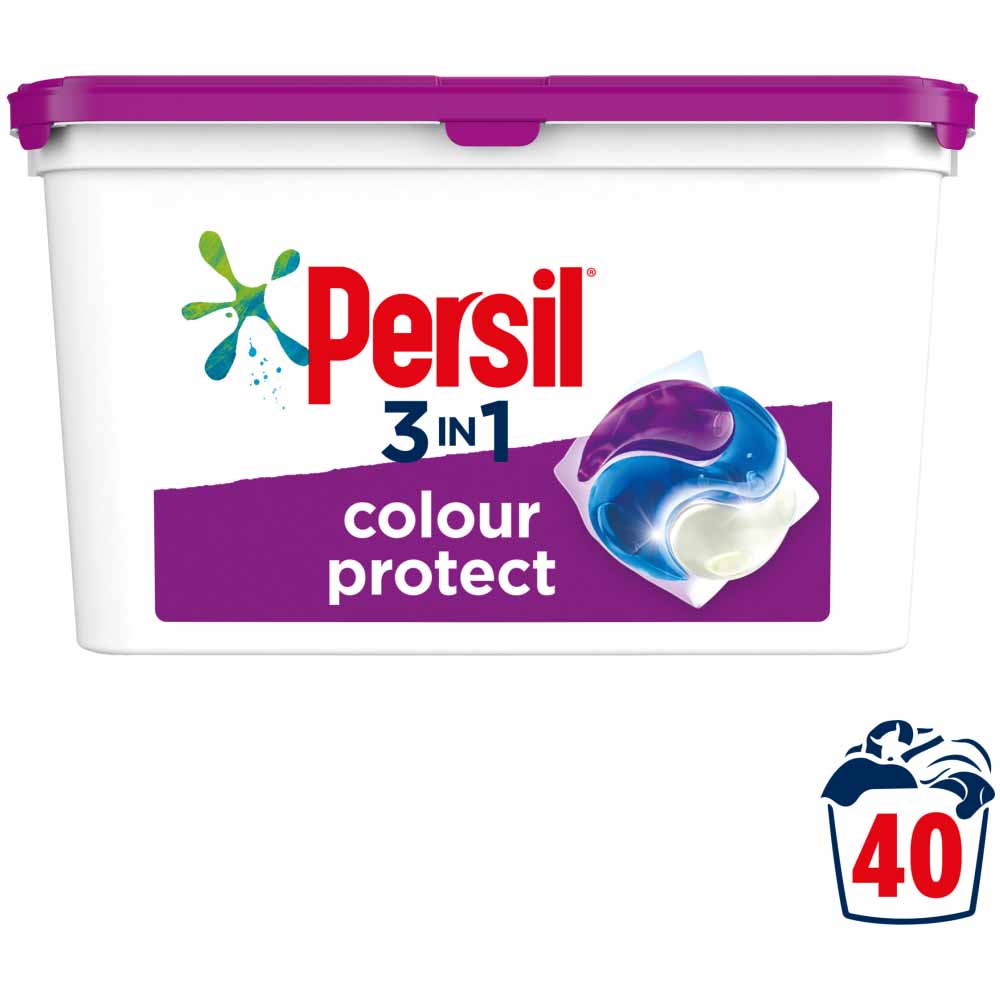 Persil 3in1 Colour Capsules 40 Washes  - wilko