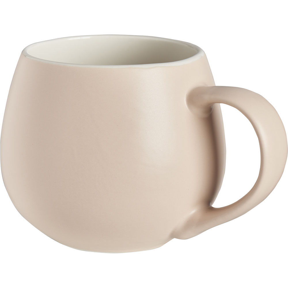 Wilko Pale Pink Soft Touch Mug Wilko