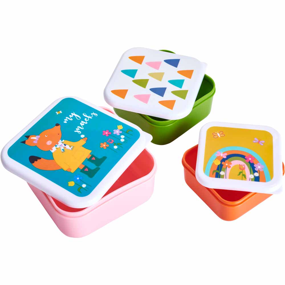Wilko Woodland Lunch Box Set Wilko