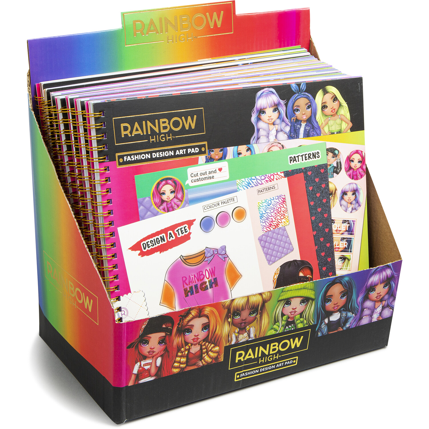 Rainbow High Fashion Designer Art Pad Image 3