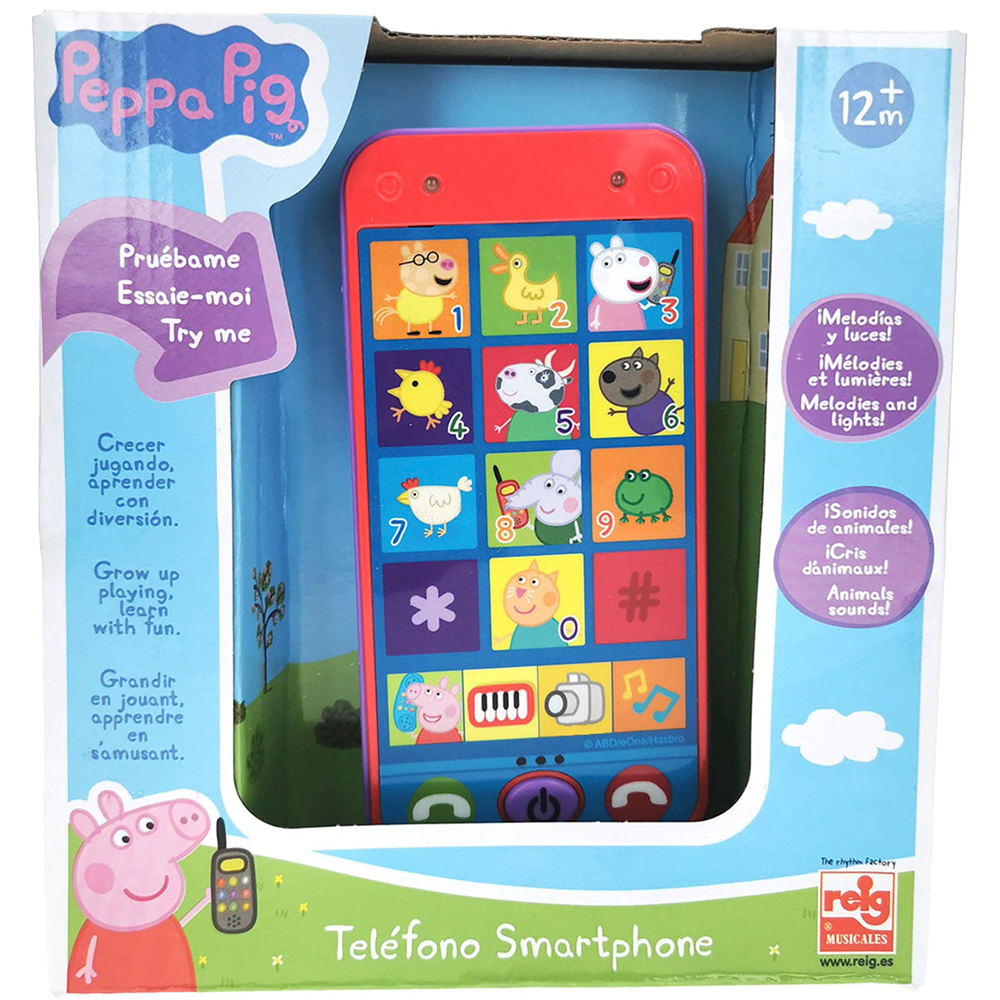 REIG Peppa Pig Red Smartphone Image 3