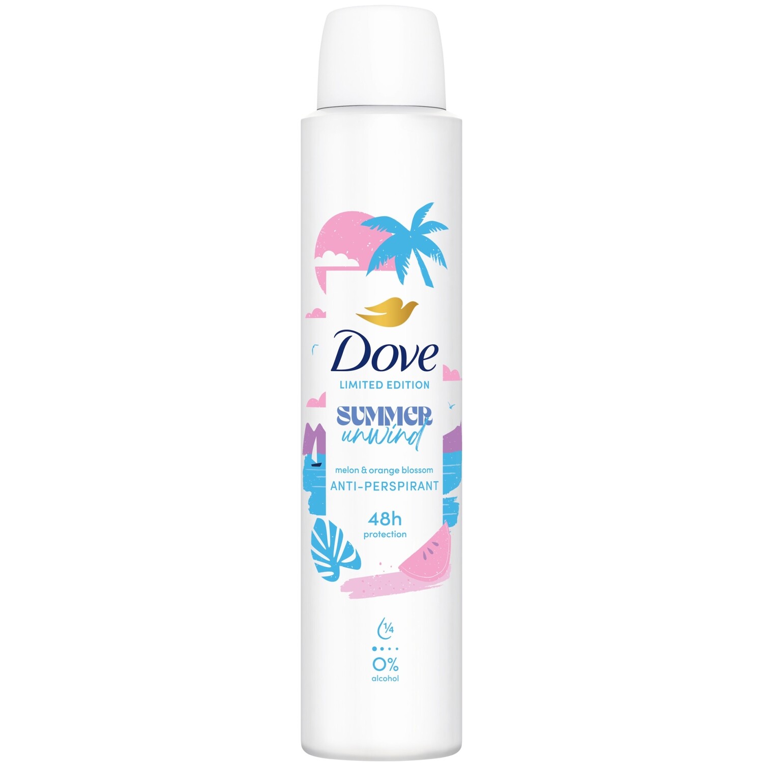 Dove Women Summer Unwind Anti Perspirant 200ml Image 1