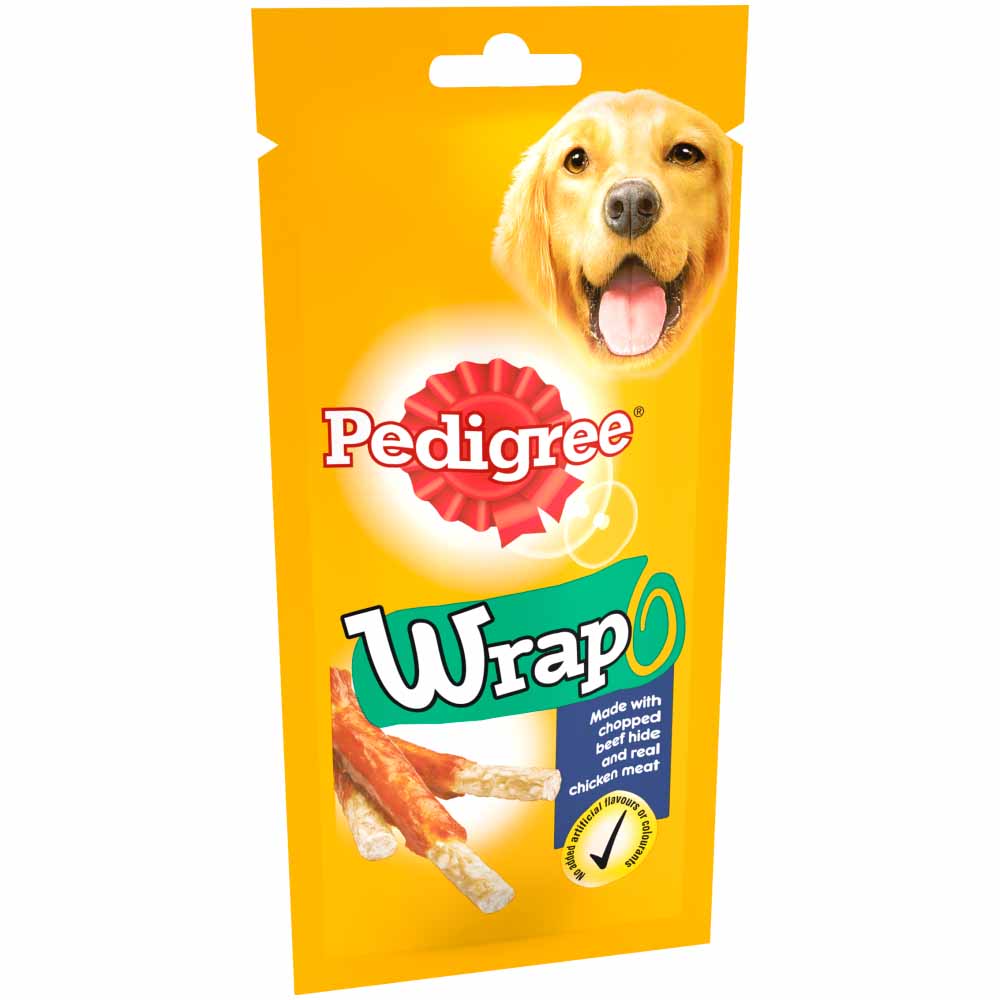 Pedigree Wrap Dog Treats with Chicken 50g Image 2