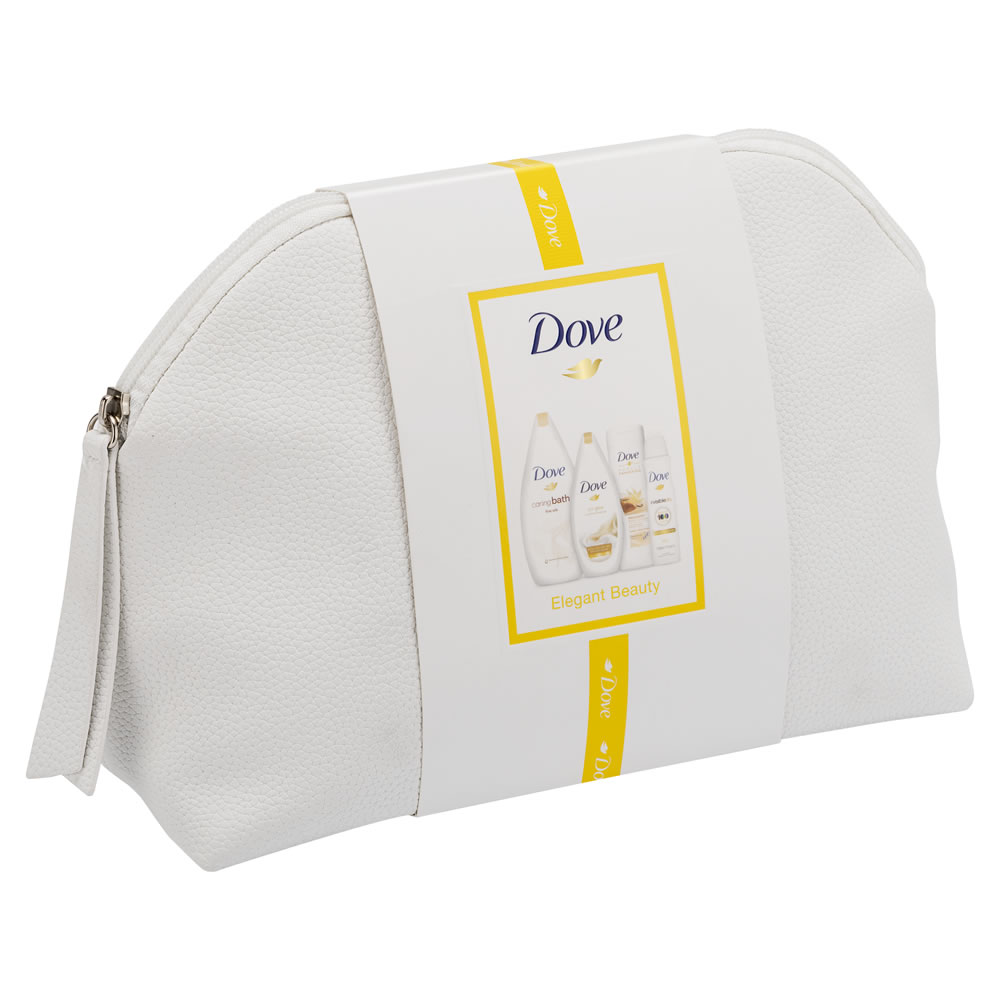 Dove Elegant Beauty Wash Bag Gift Set Image 2