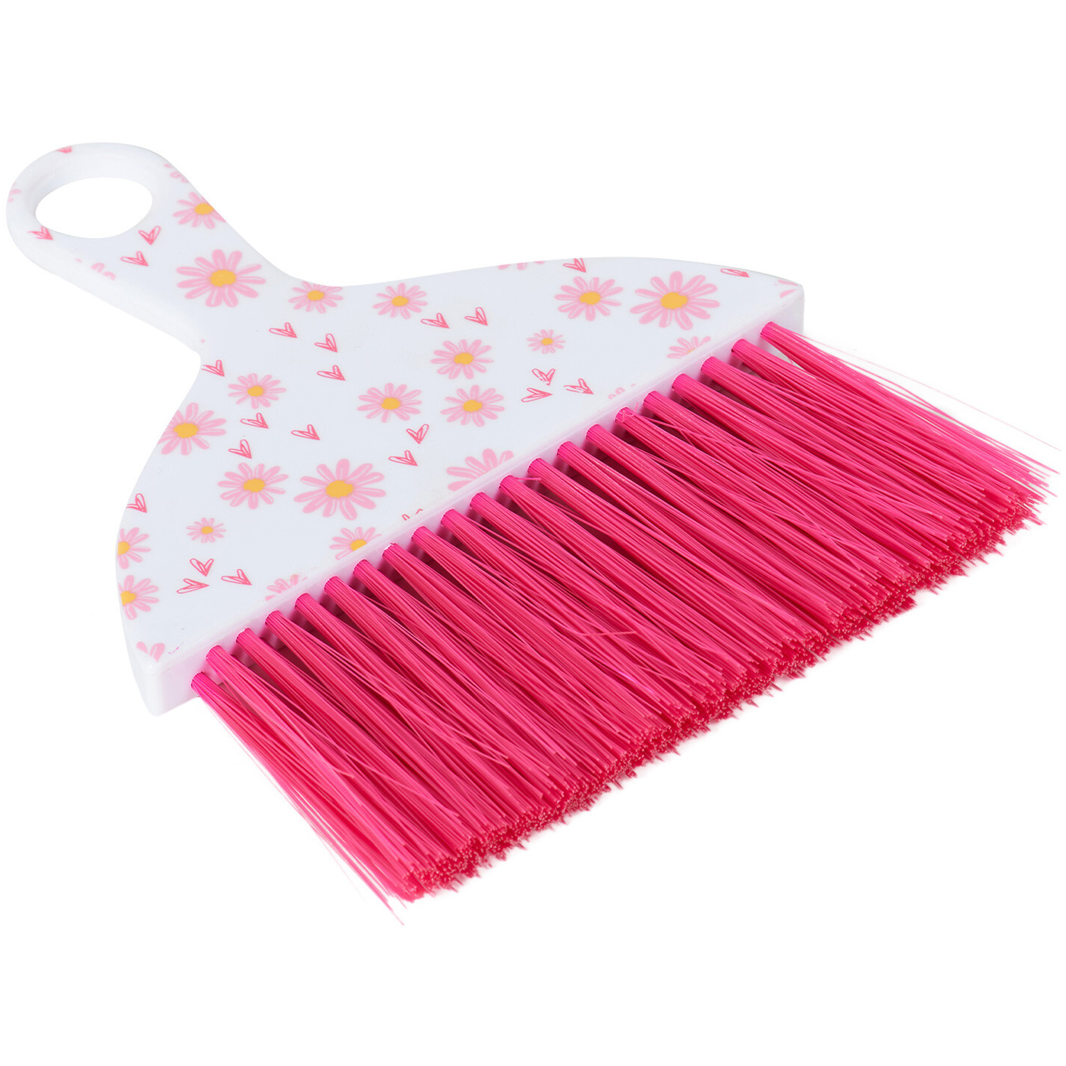 Daisy Pink Mini Brush and Dustpan Image 4