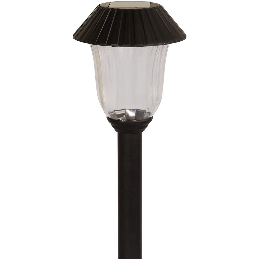 Solar Bentley Ribbed Stake Light - Black Image 1