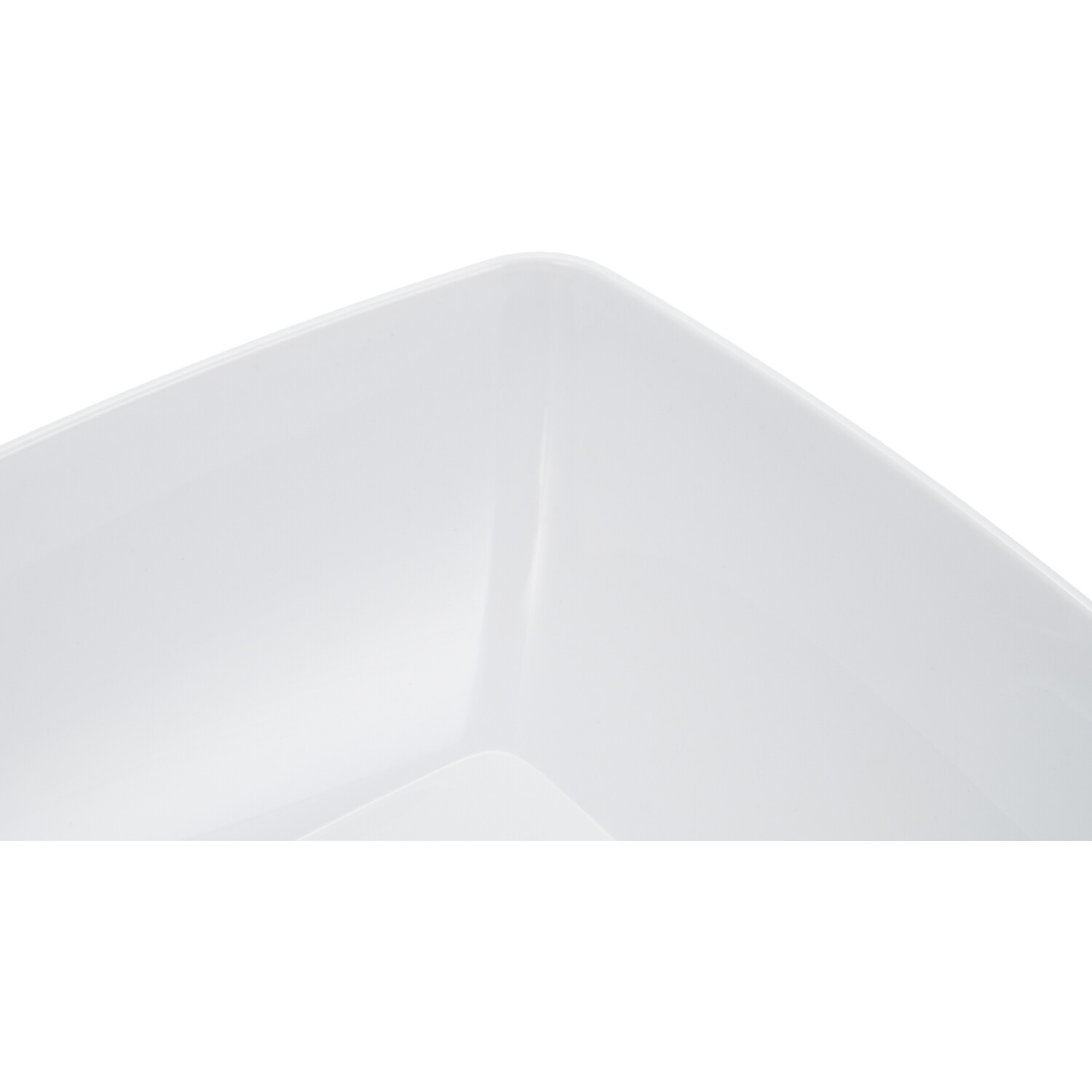 Pack of 2 My Home Square Bowls - White Image 2