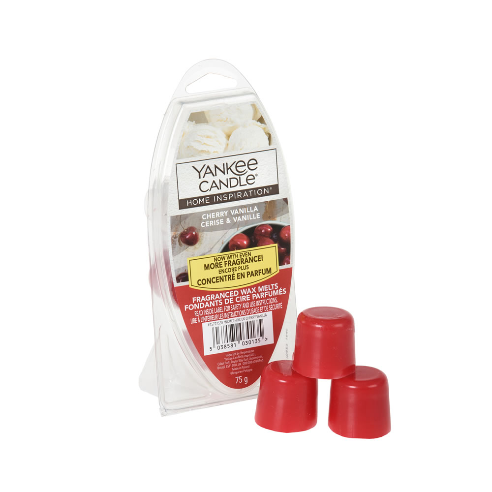 Yankee Candle Cherry Vanilla Frosting Wax Melts 6 pack Image 2