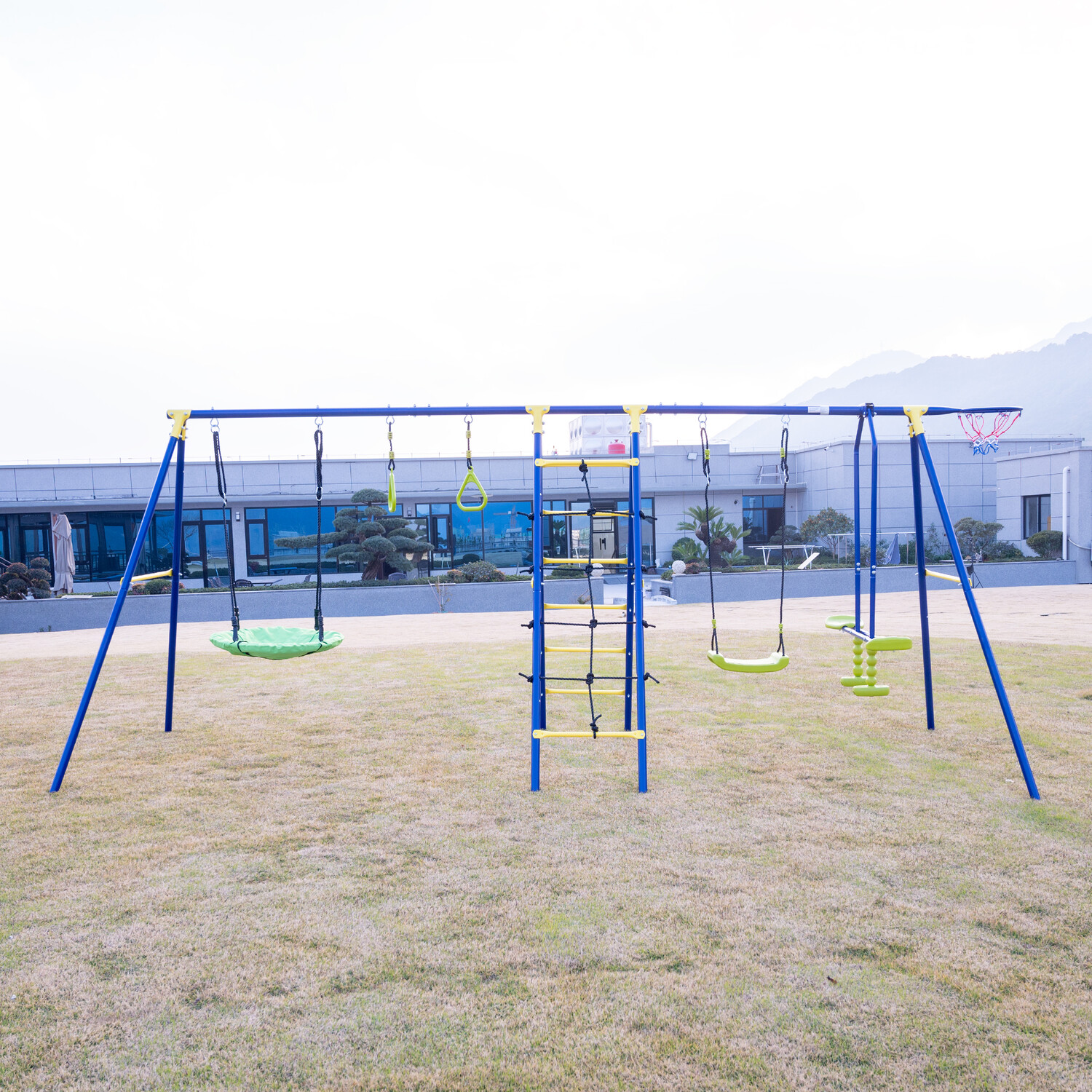 6-in-1 Swing Set Blue Image 5
