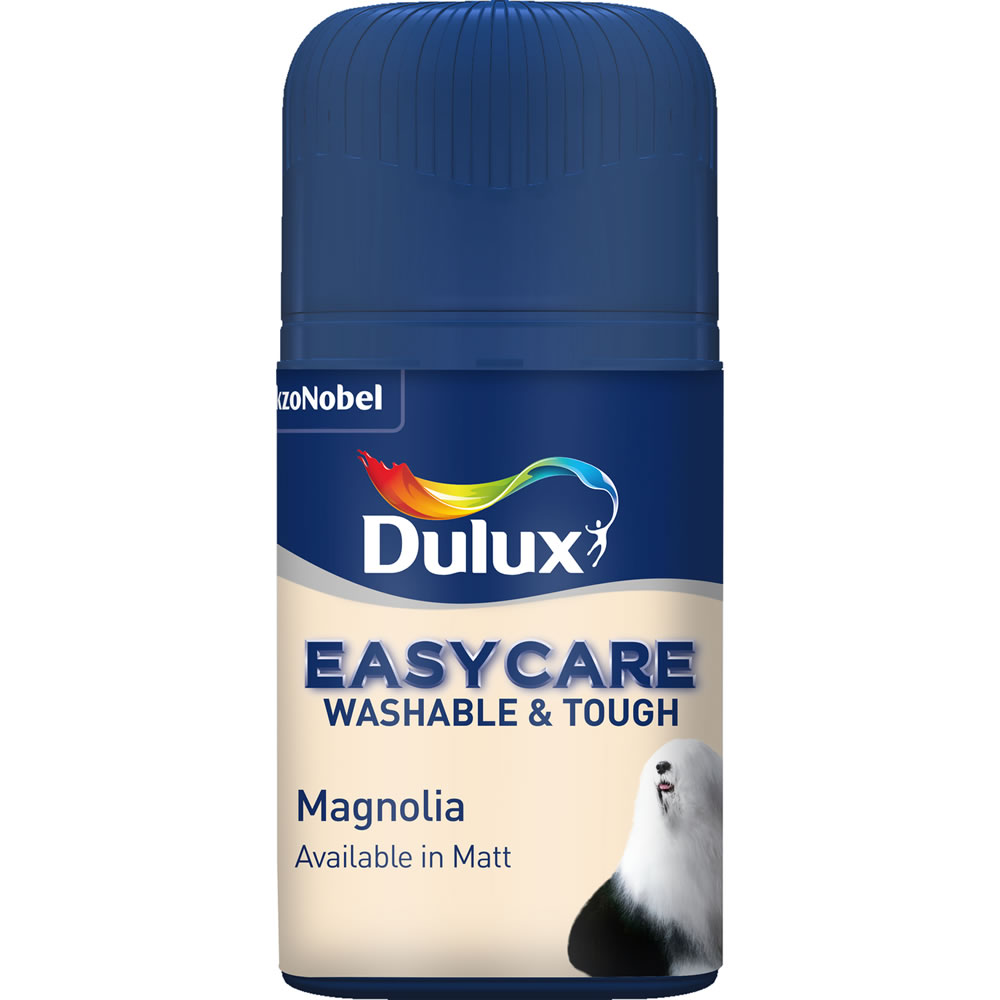 Dulux Easycare Matt Emulsion Tester Pot Magnolia 50ml Wilko