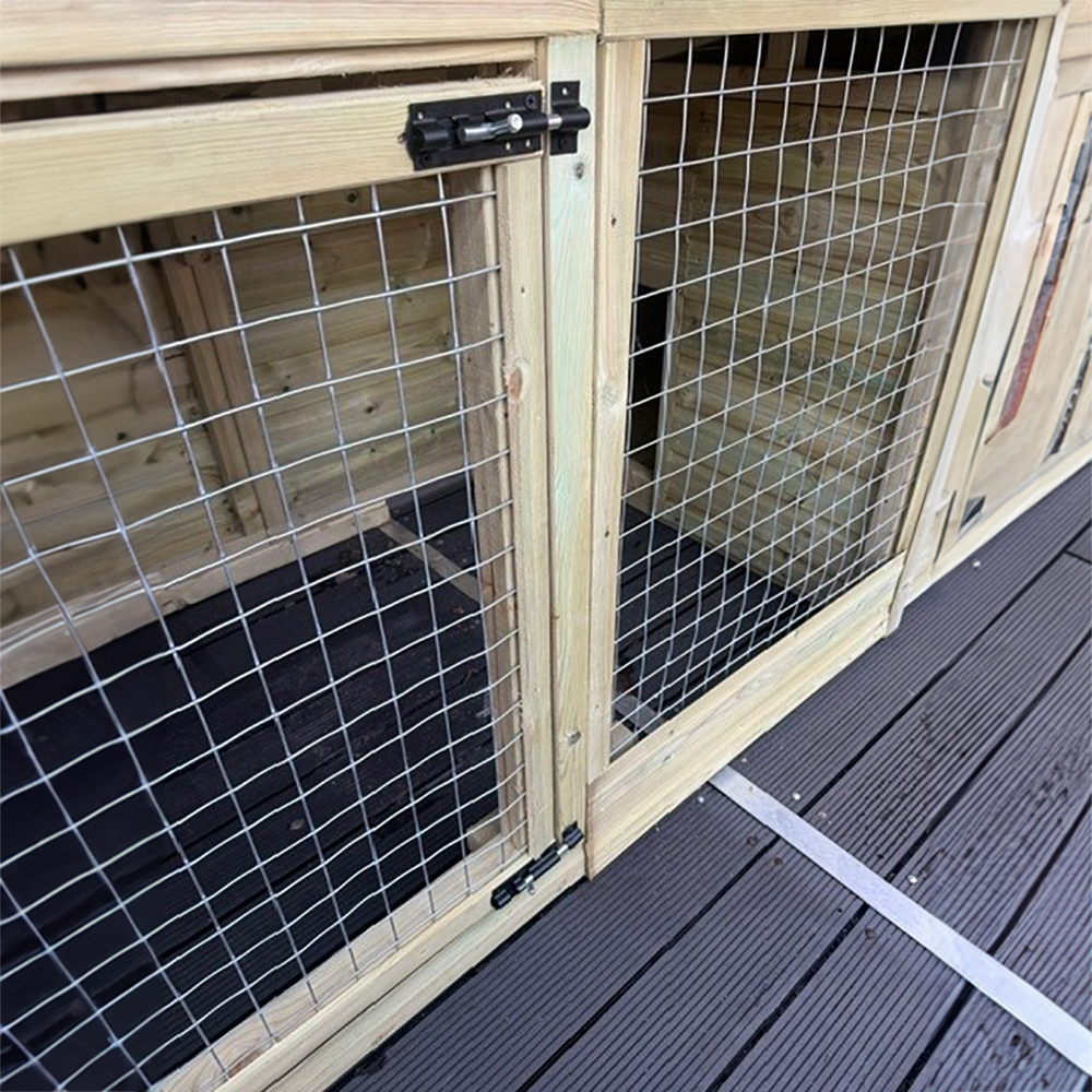 Benchmark Apex Roof Single Dog Kennel 4 x 12ft Image 3
