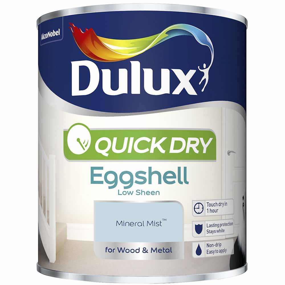 Dulux Quick Drying Mineral Mist Eggshell Paint 750ml Image 2