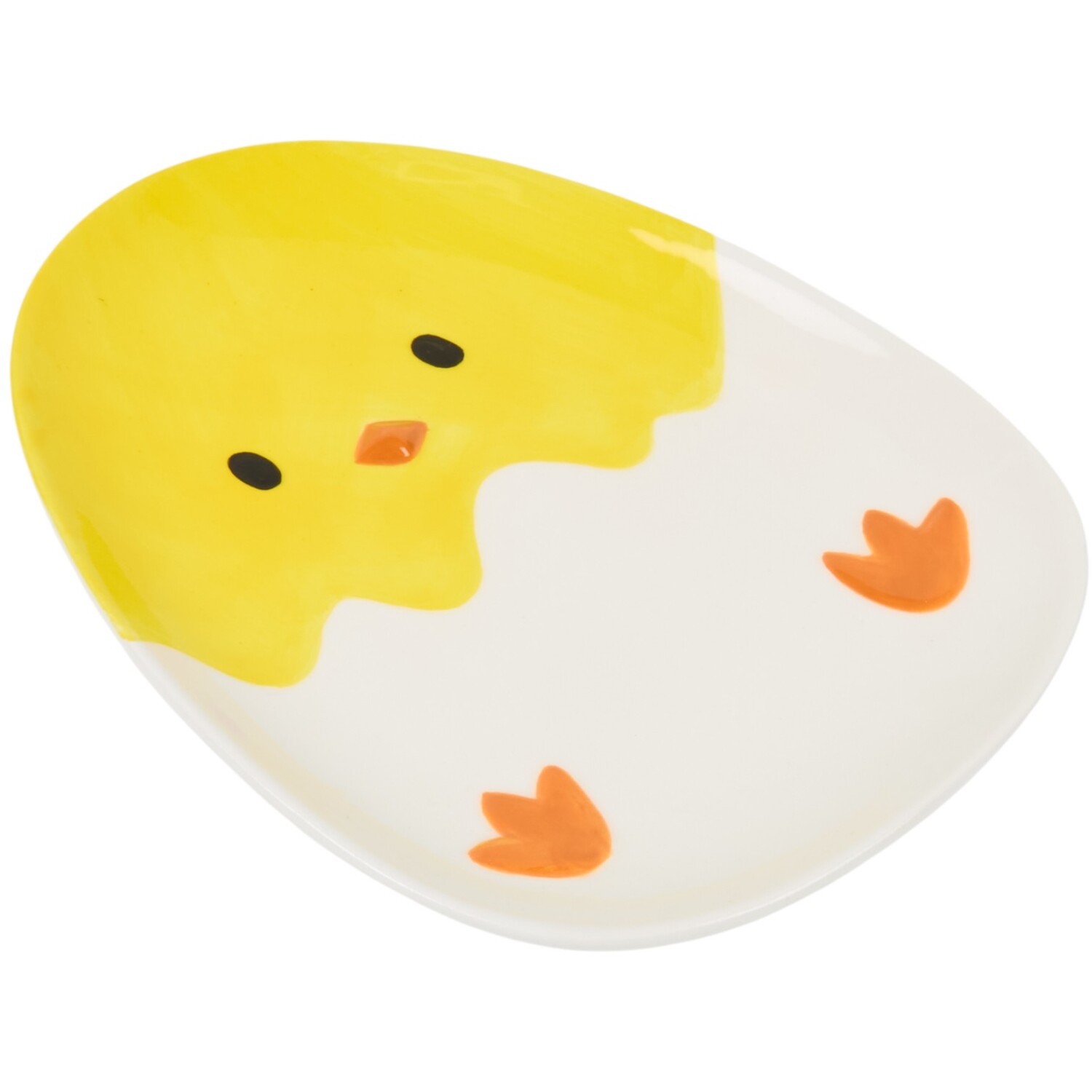 Chick Egg Plate Yellow Image 2