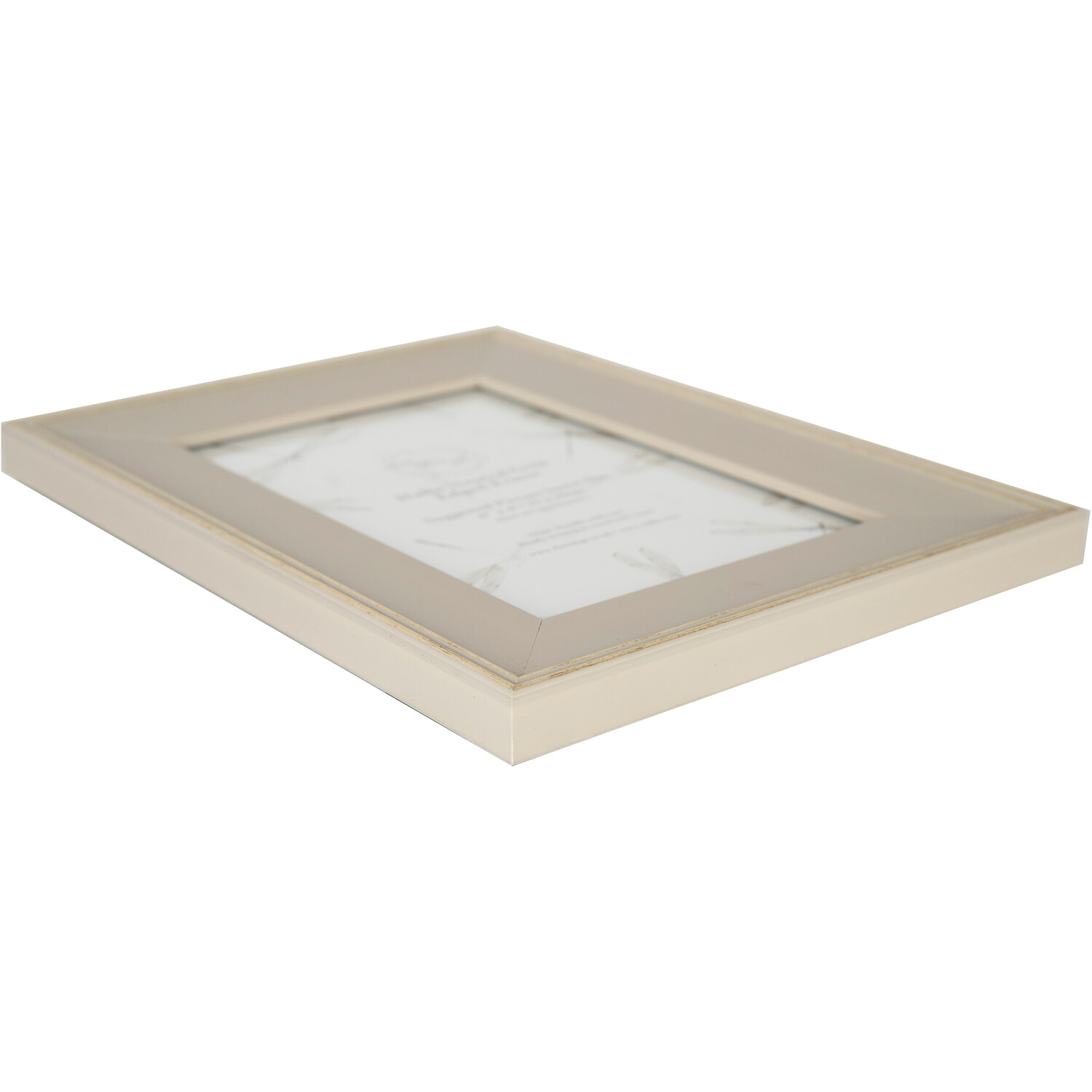 Hallie Neutral Gold Edged Frame Neutral 6 x 4in Image 2