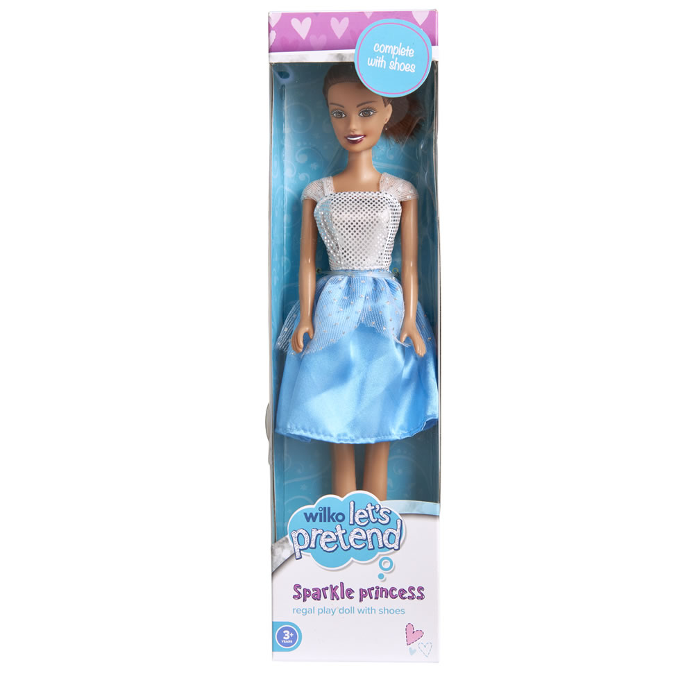 Single Wilko Princess Doll in Assorted styles Image 1