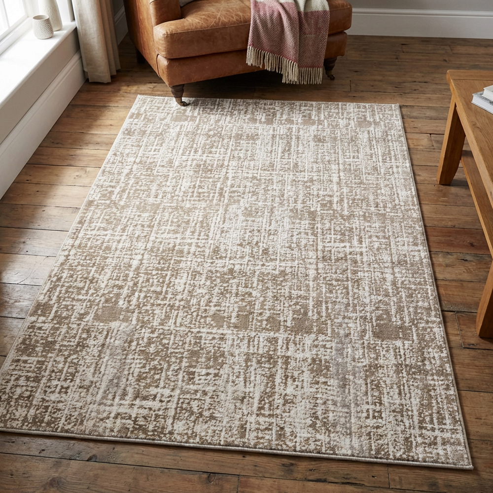 Eden Texture Rug - Beige Image 7