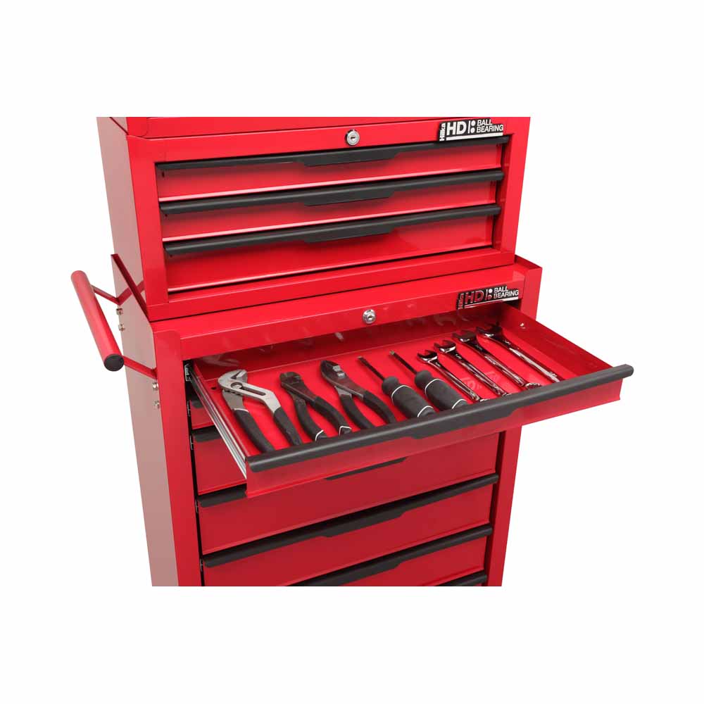 Hilka HD 19 Drawer BBS Tool Chest and Cabinet Set Image 4