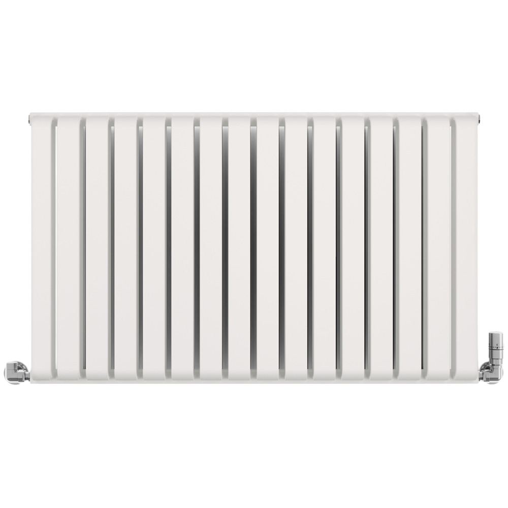 Terma Warp Room 3945 BTU Matt White Radiator 630 x 1045mm Image 1