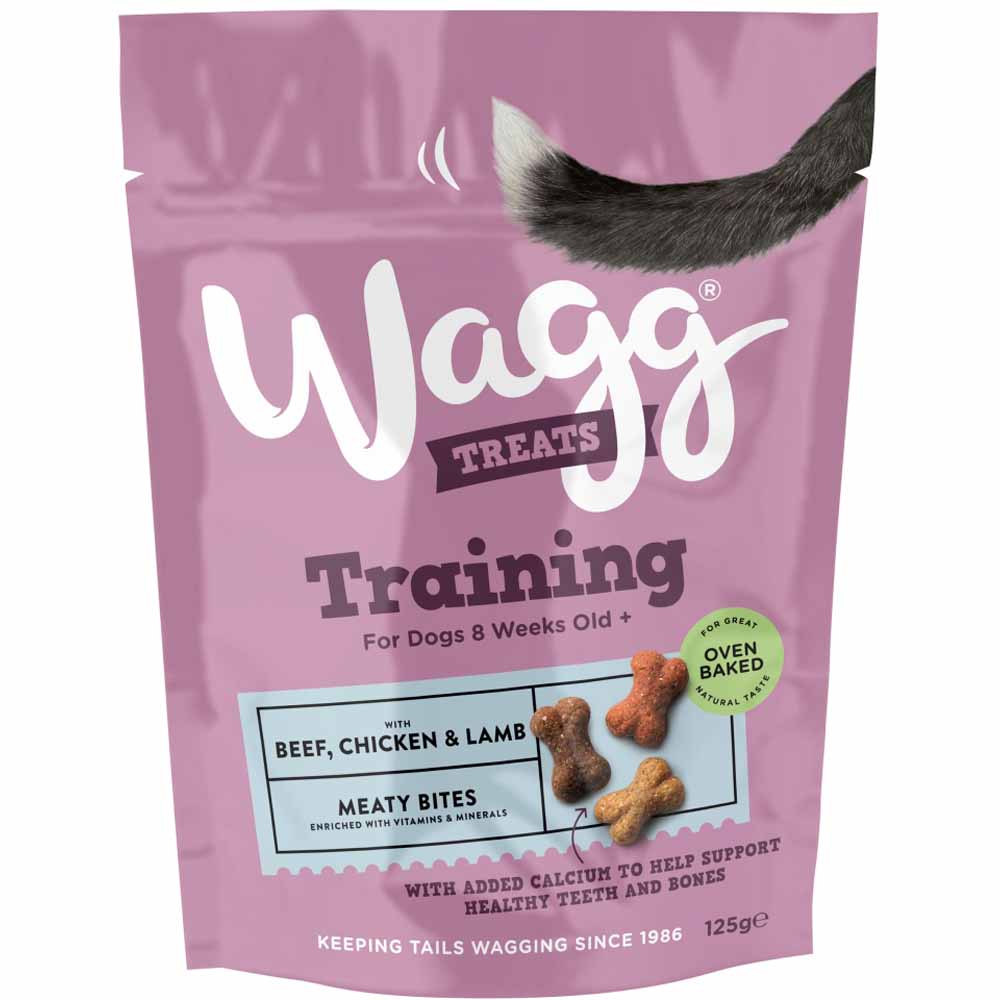 Wagg Dog Training Treats 125g Dog Food  - wilko