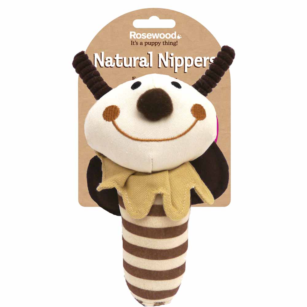 Rosewood Shake and Rattle Puppy Toy Image 2