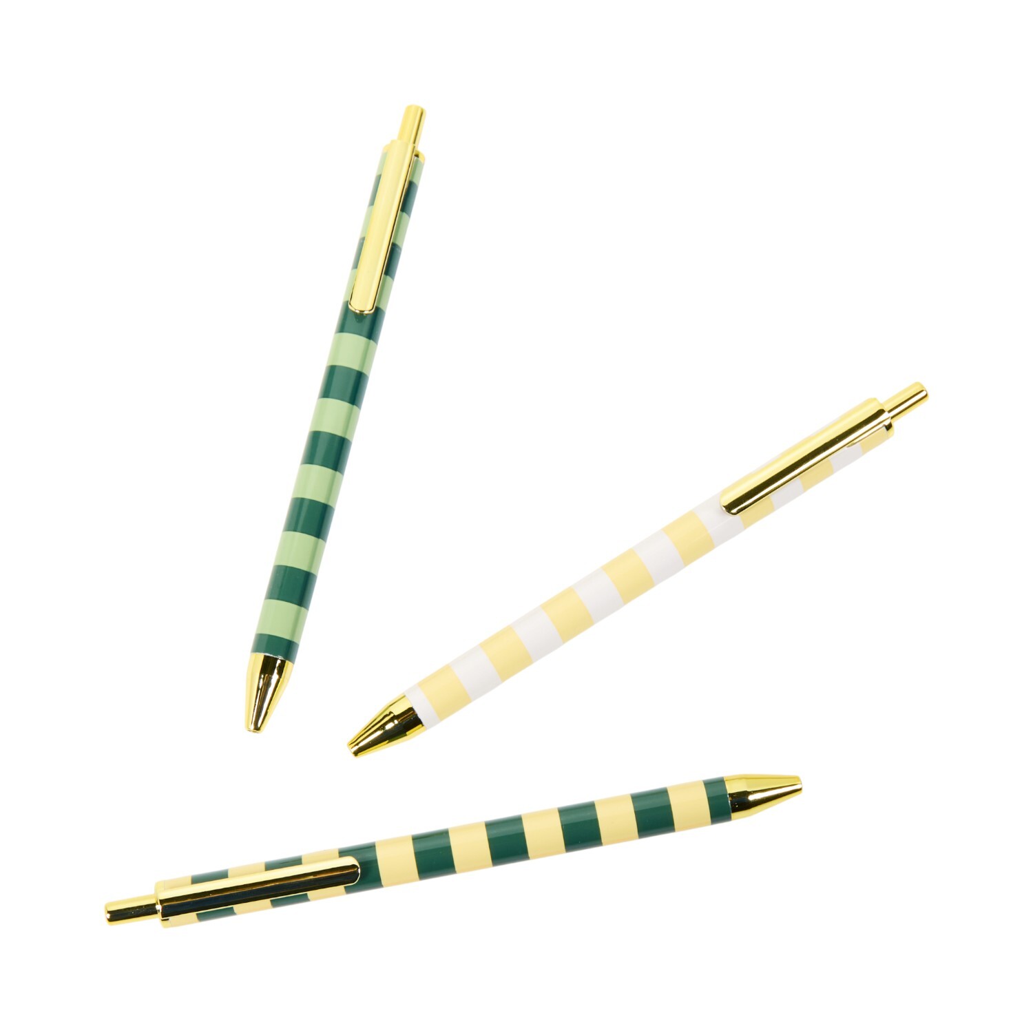 Pack of 3 Striped Ballpoint Pens Image 4