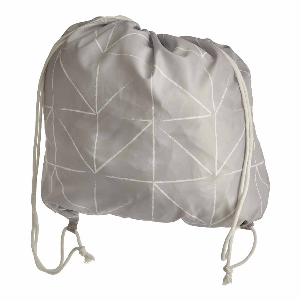 Wilko Draw String Triangle Laundry Bag Wilko