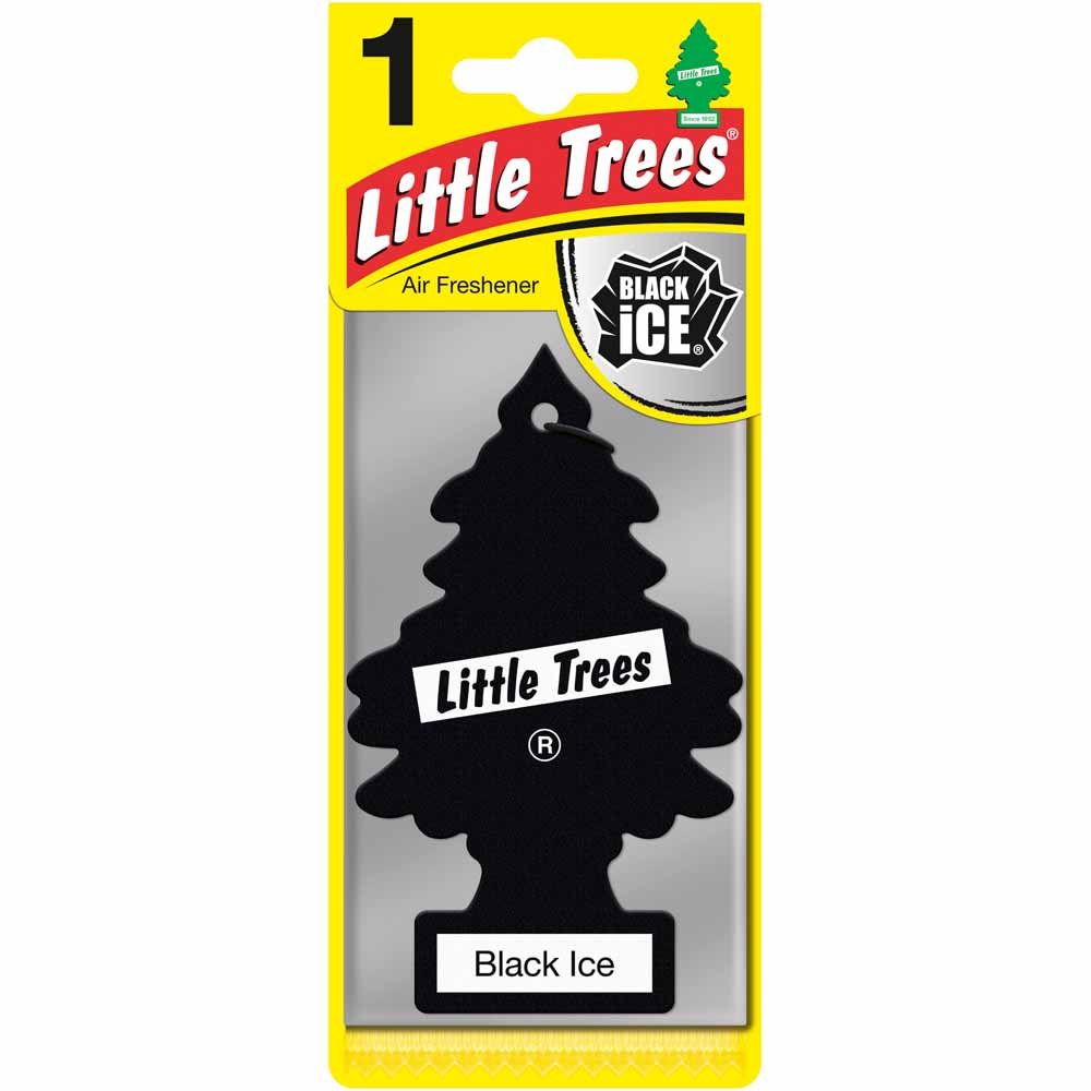 Little Trees Black Ice Car Air Freshener Image 1