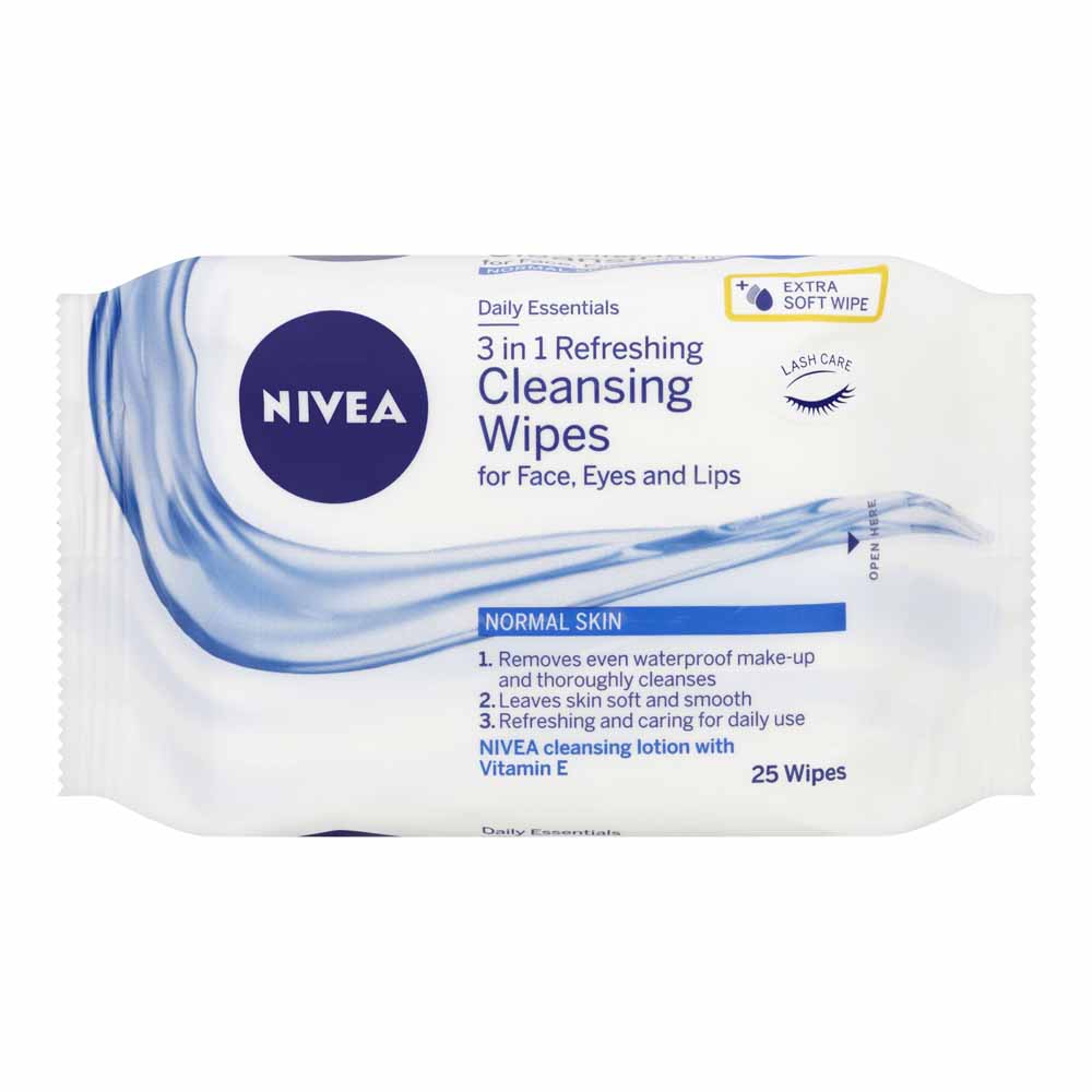 Nivea Cleansing Wipes 25 pack Image 1