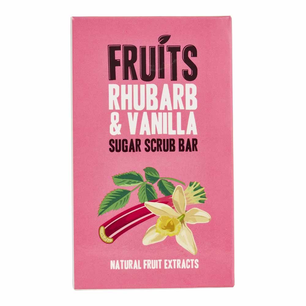 Fruits Scrub Bar Rhubarb & Vanilla Image 2