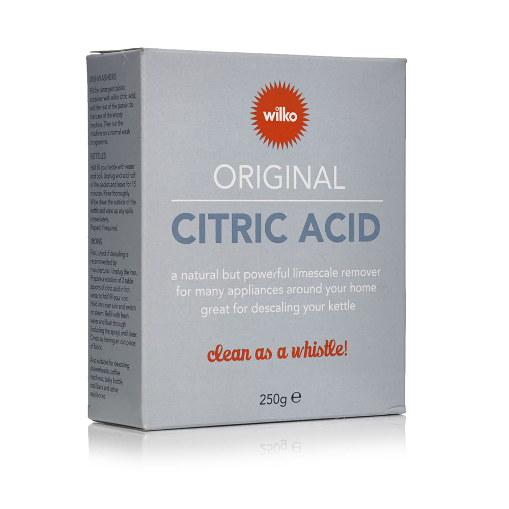 Wilko Original Citric Acid 250g Image 1