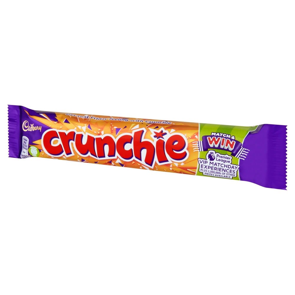 Cadbury Crunchie  Chocolate Bar 40g Image 3