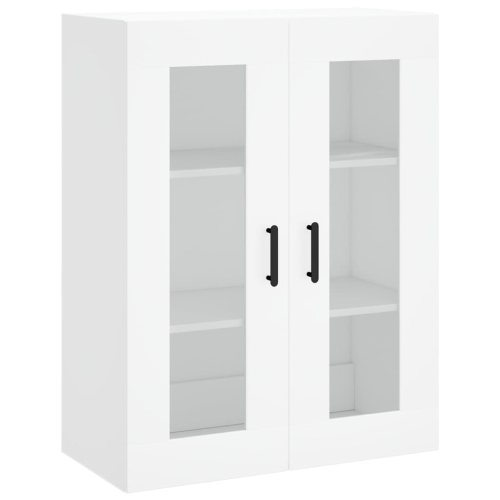 vidaXL 4 Door 2 Drawer White Highboard Image 5