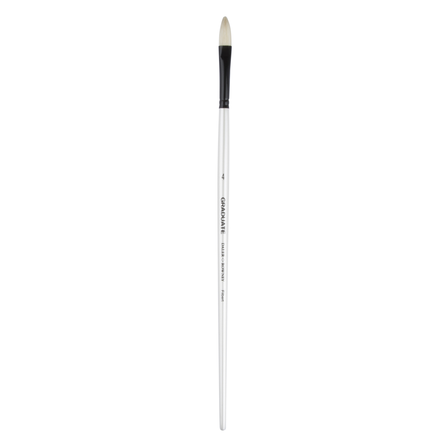 Daler-Rowney Graduate Bristle Filbert - 4 Long Handle Image 3
