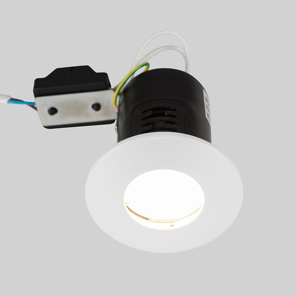 ValueLights White Cool White LED Ceiling Downlight 6 Pack Image 4