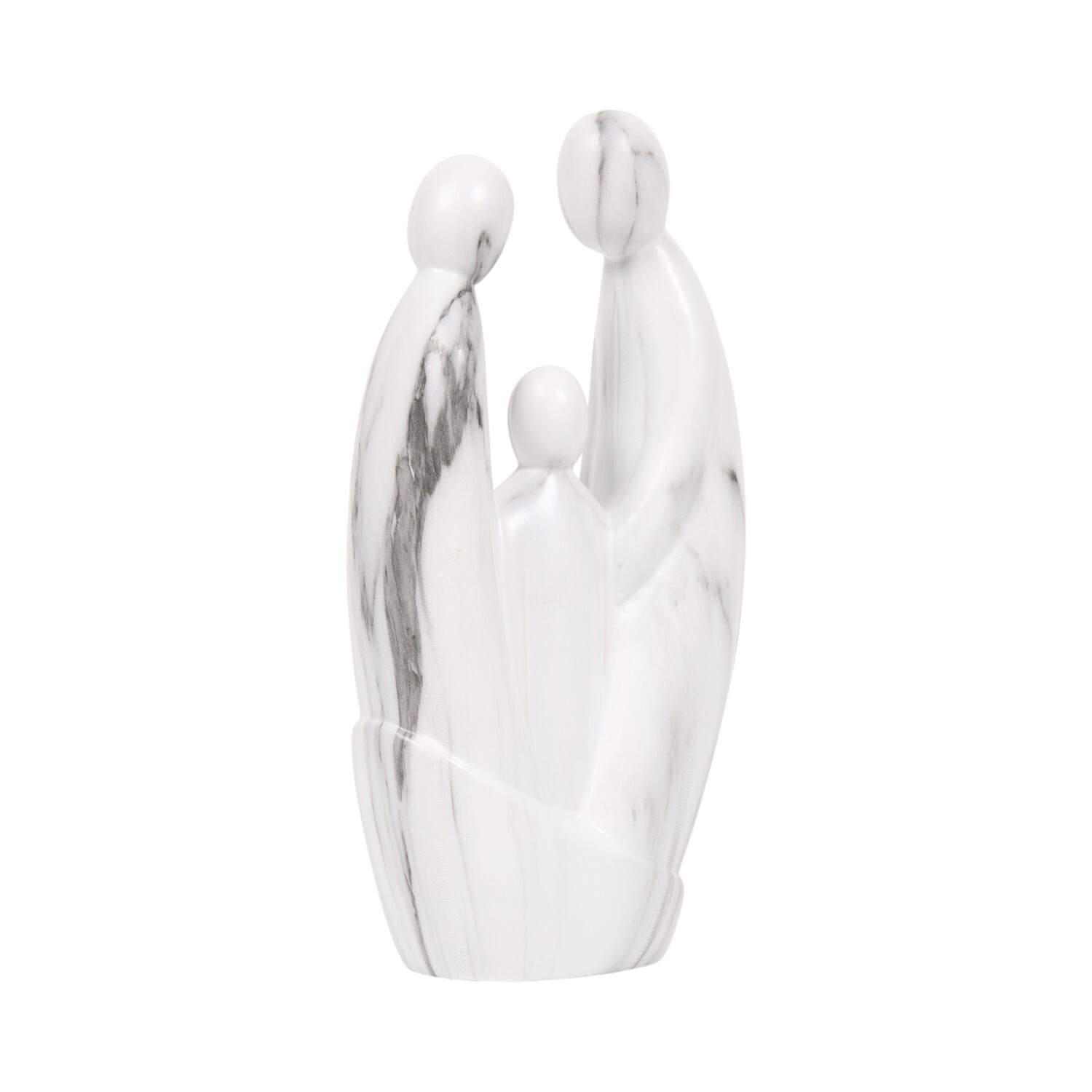 Marble Family Ornament White Image 2