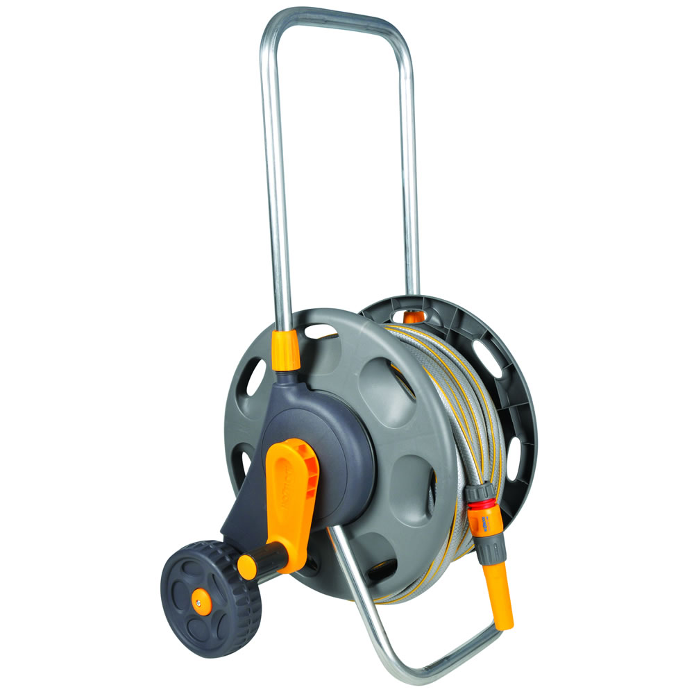 Hozelock Hose Reel Complete with Hose 25m Wilko