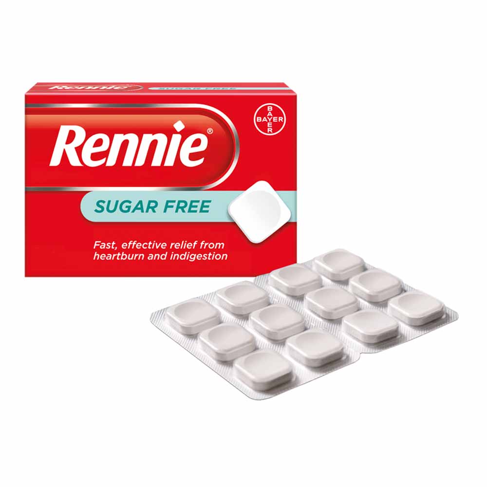 Rennie Sugar Free Tablets 24 pack Image 3